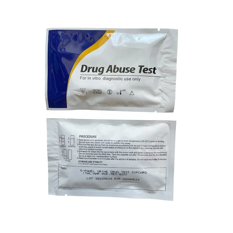 Urine Drug Test Kits THC/AMP/MOP/MET/BZO One Step Rapid Test