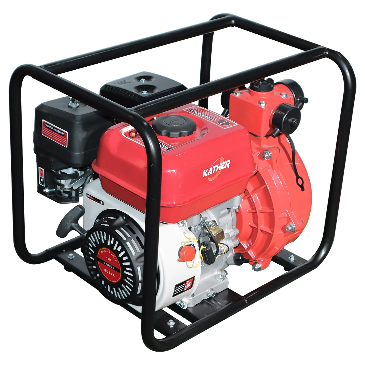 High Pressure Cast Iron Water Pump 3 Inch Air Cooled Diesel Pump 2inch High Head Water Pump For Agriculture Equipment Irrigation