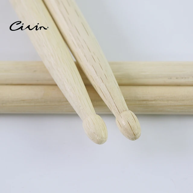 Оптовая продажа персонализированный логотип прочные Ударные музыкальные инструменты 5A 7A аксессуары для дубовых деревянных барабанных палочек