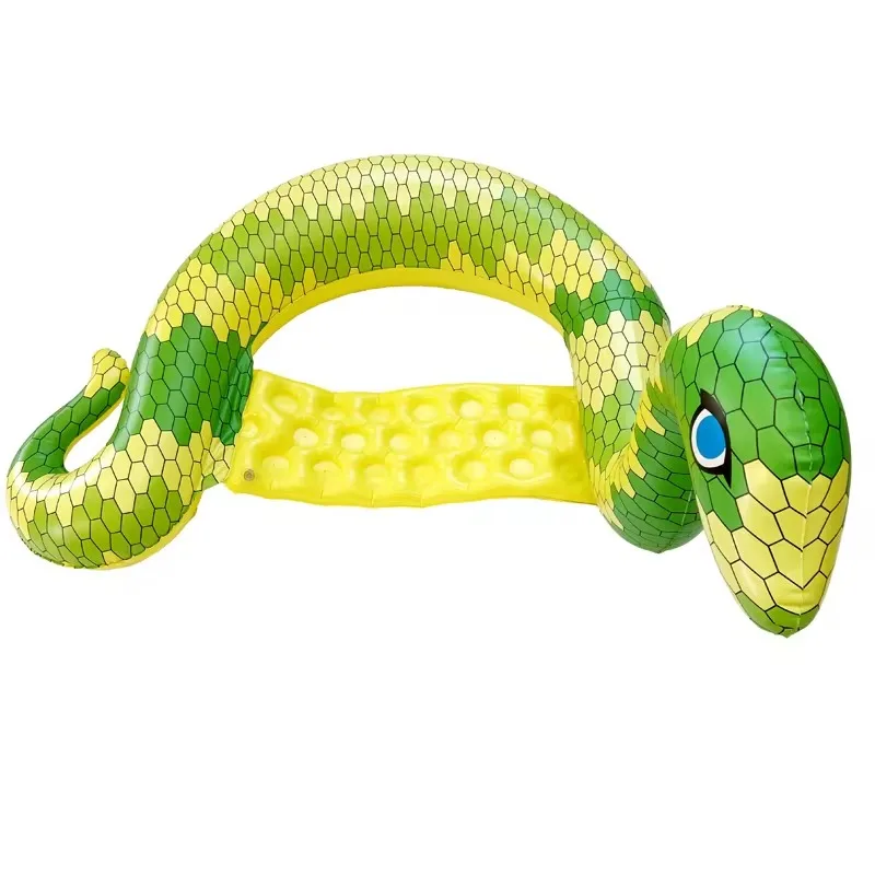 BSCI надувная змея дизайн плавающий водяной стул надувной водный гамак