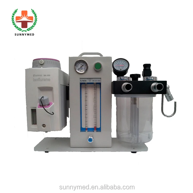 SY-W006 CE approved medical anesthesia For veterinary Hospital Surgical portable anesthesia machine