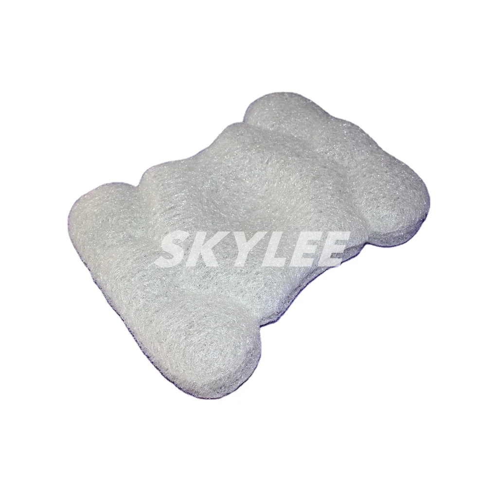 Skylee factory whole sale 4 D air net deep sleep washable breathable POE high polymer mesh fabric pillow