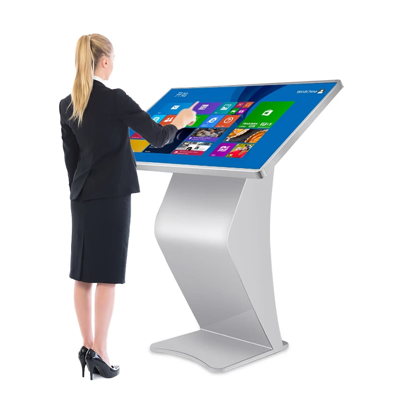Hot Sale 22 32 43 49 55 65 Inch Full HD Multimedia Player Interactive Digital Advertising Display Horizontal Information Kiosk
