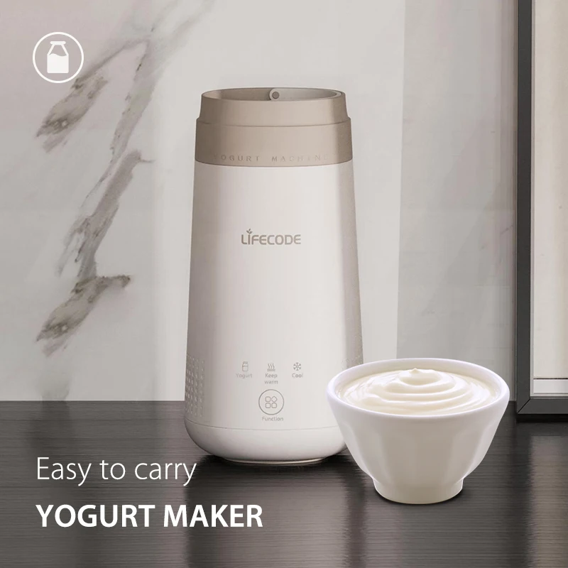 250ml portable compact size heating cooling yogurt juice maker machine
