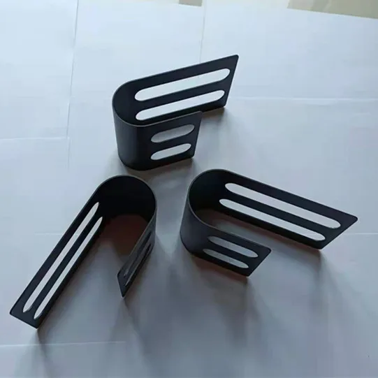 Sheet Metal Fabrication Stainless Steel Stamping Aluminum Laser Cutting Prototype Parts Button Flat Metal Spring Loaded Clip