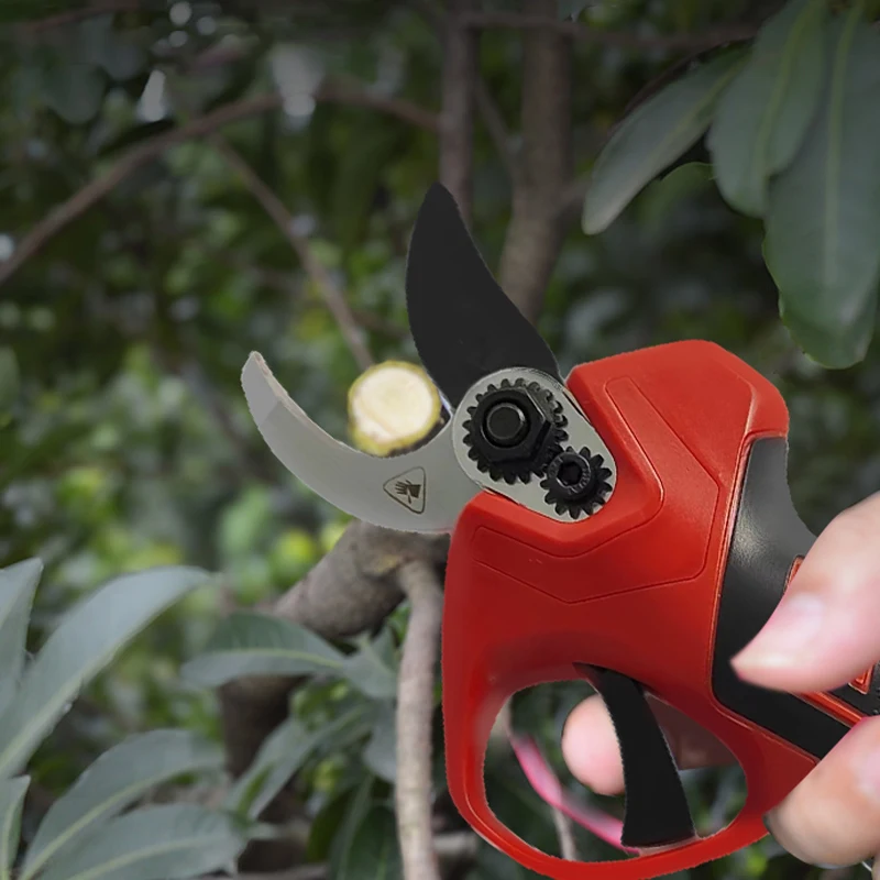 SENGXIN 500W 28mm Cordless Battery Progressive Pruner Shear Electric Pruning Scissors For Garden