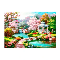 Contemporary Wall Art  Diy 5D Full Diamond Painting Sets Natural Scenery