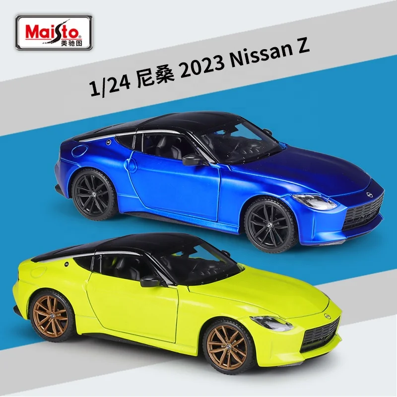 Maisto 2023 Nissan Z гоночный автомобиль 1:24 Масштаб имитация модели автомобиля коллекционный дисплей Gft игрушка оптом
