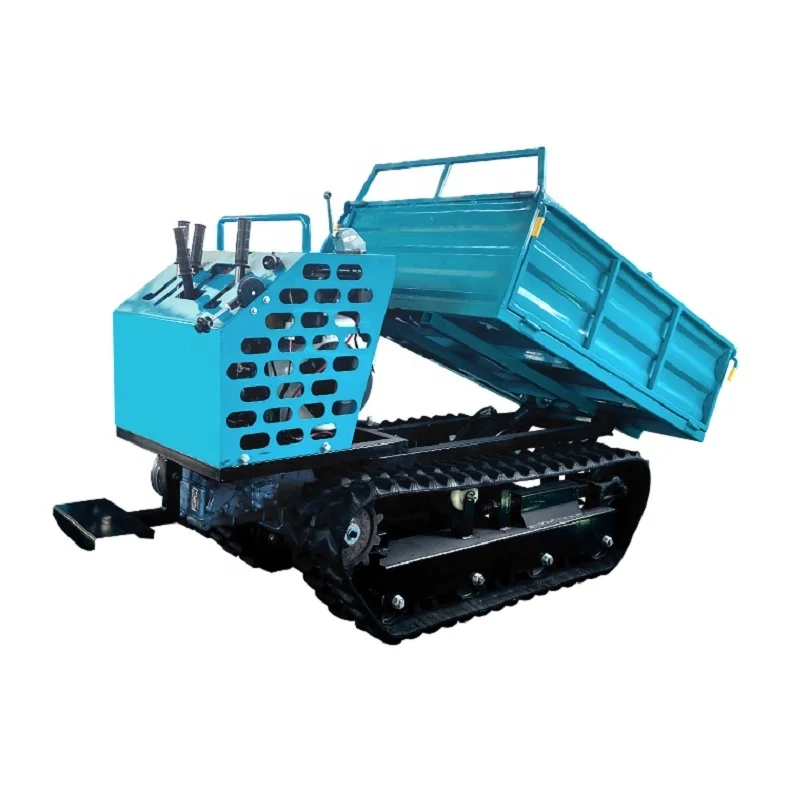 European American Mini Dumper Small Home Use Crawler Self Loading 1000kg Capacity CE Certified Focused Core Engine Component