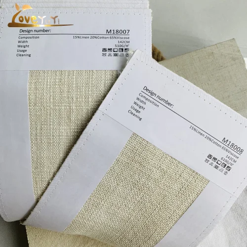 15% Лен, 20% хлопок, 65% вискоза, ткань для мебели, текстильные материалы, ткань