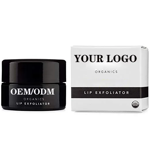 OEM private label lip sugar scrub exfoliator strawberry pink sugar Lips Treatment natural moisturizing lip scrub