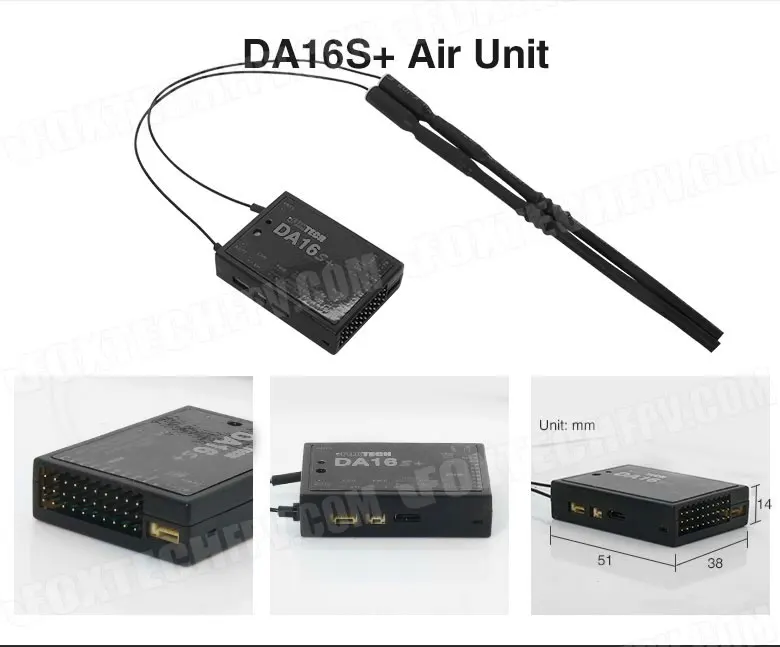  DA16S + 16-канальный радиоприемник контроллер дальнего расстояния rc