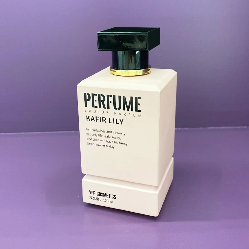 Hot sale square perfume bottle 100ml super long lasting fragrance and perfume for women