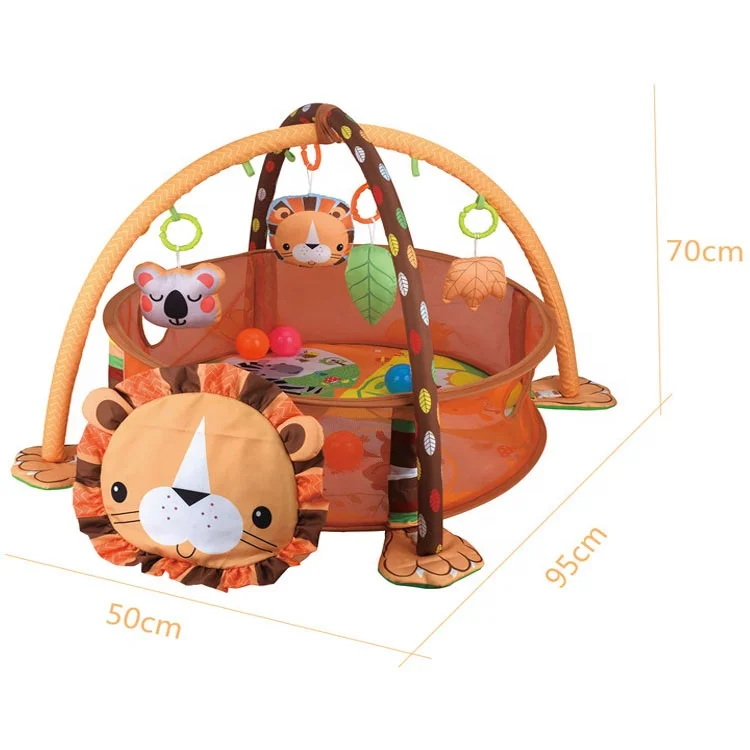 Baby Activity Gym Playmat Baby Fitness Rack Cloth Material Crawling Mat Enlightenment Toys Game Mat