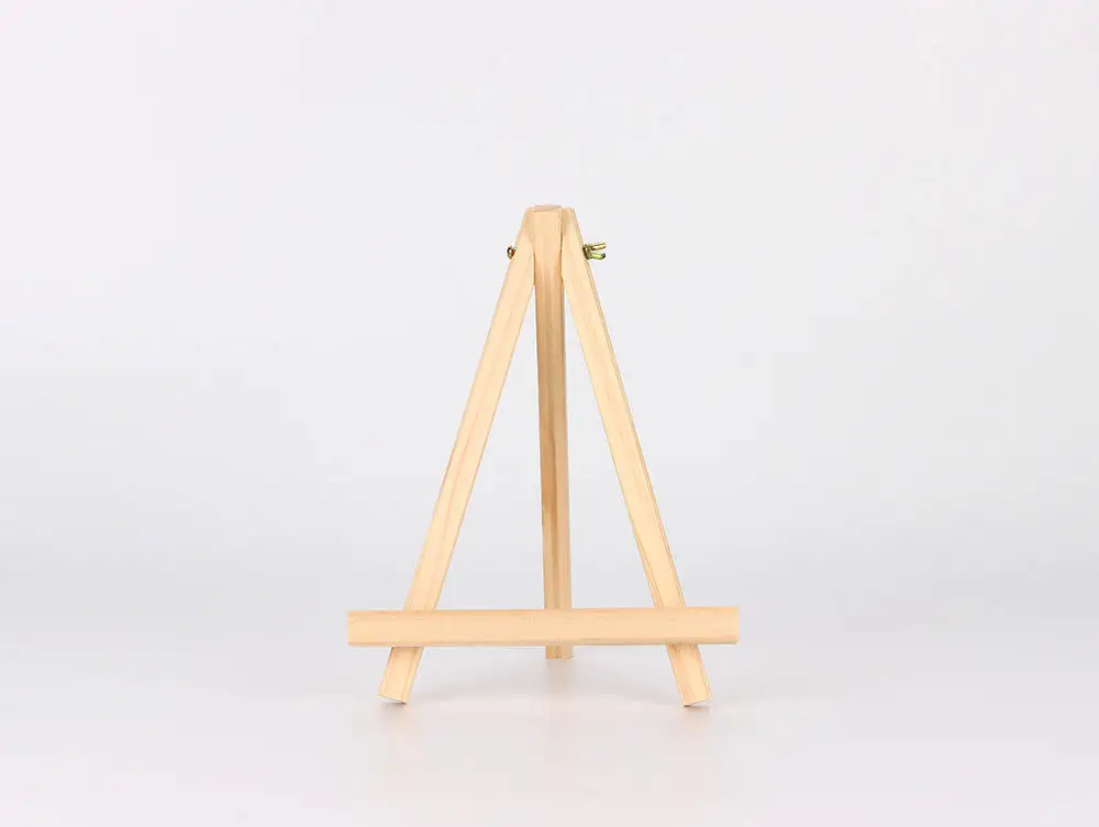 Children drawing art display holder oil watercolor painting wooden easel stand