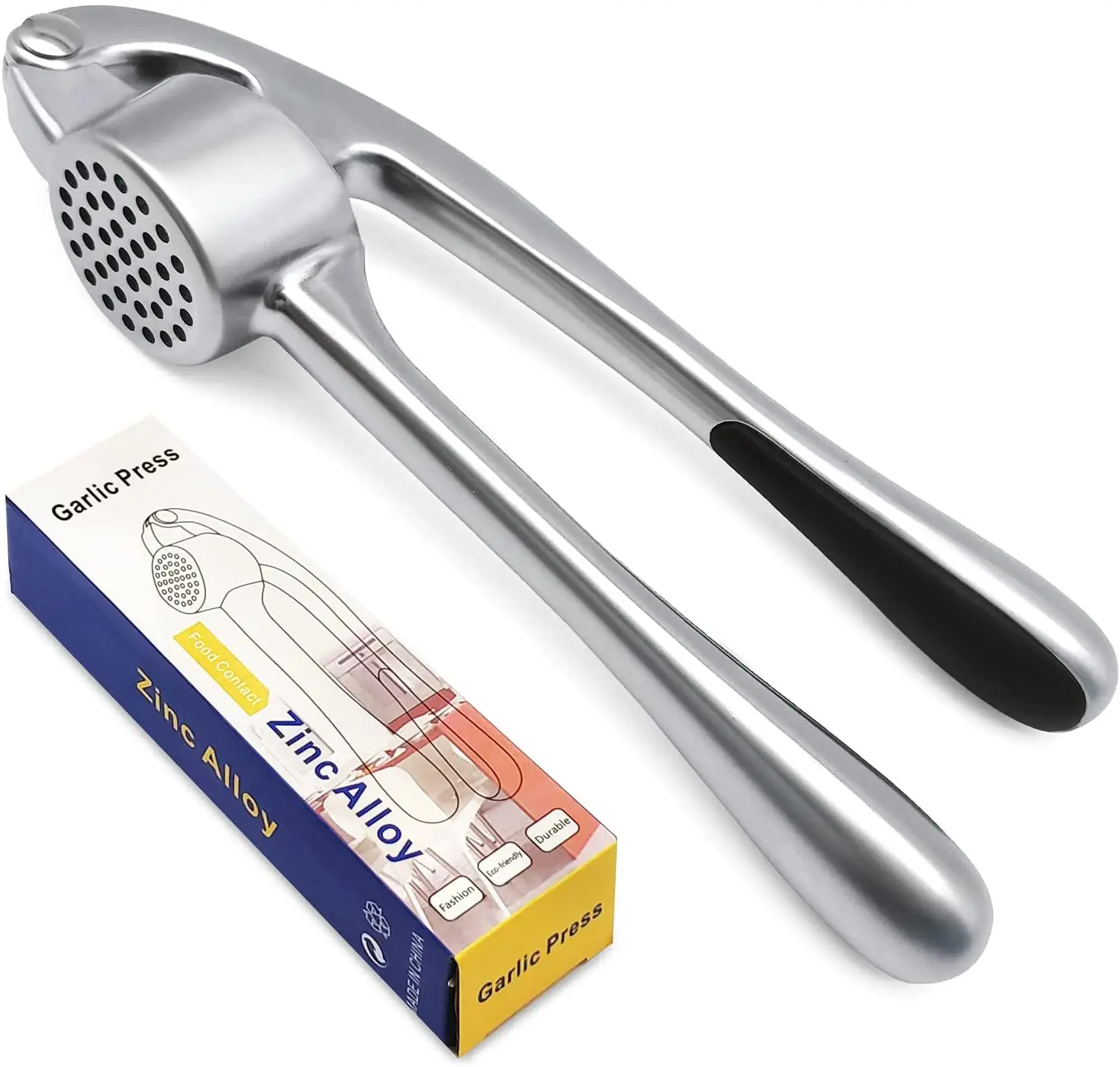 Wholesale Support OEM/ODM Hot selling zinc alloy garlic presses kitchen gadgets ginger Crusher peeler garlic crusher