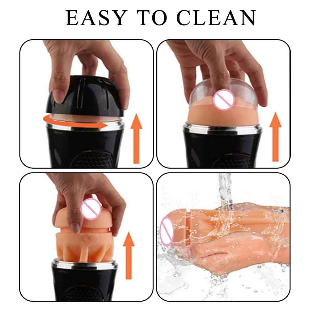 Hot Sell Artificial Vagina Pussy Adult Male Masturbator Sex Toys For Men Masturbating Adult Sex Product