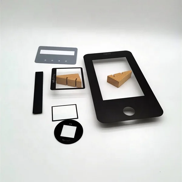 Пользовательские шелкография Горилла закаленное стекло панели