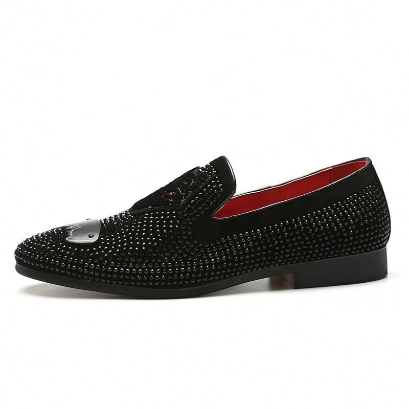 Мужские слипоны для вождения, черные классические туфли ручной работы из итальянской кожи, 2021