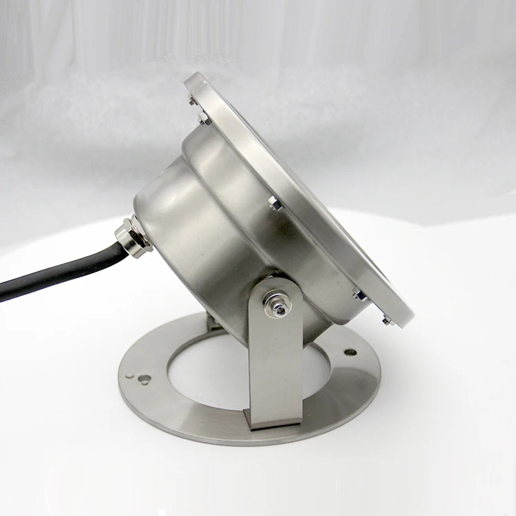 Stainless Steel Ip68 Waterproof 12v 24v Rgb Swimming Pool Lamp Fountain Led Underwater Light for Pool