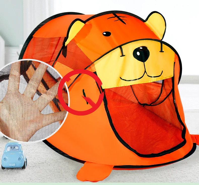 Cartoon kids play house pop up kids toy animal tent,animal play tent children play tent