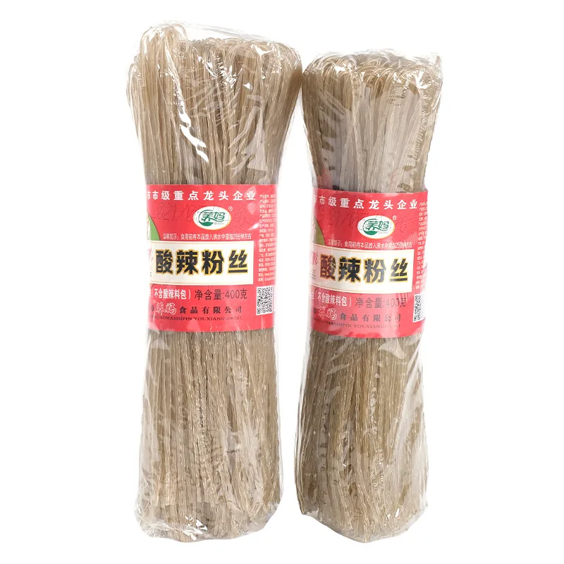 400g hand-made hot and sour vermicelli without seasoning arrowroot vermicelli rice vermicelli rice noodle sweet potato powder