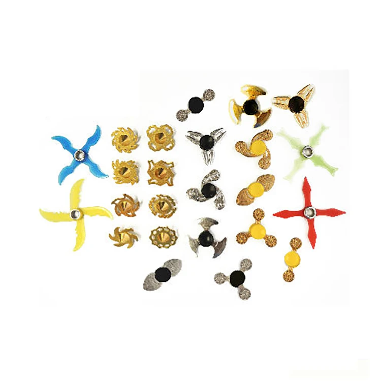 Promotional Novelty Stress Relief Gadgets Small Capsules Toys Plastic Top Fidget Finger Spinner for Vending Machines