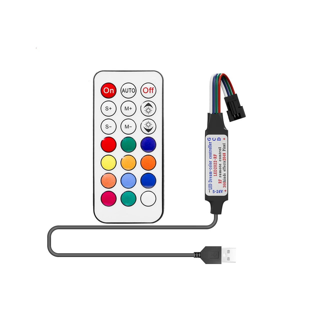 SMLIGHT ESP32 WLED Mic RGBIC пиксели светодиодный контроллер домашнего ассистента управления WS2812B WS2811 WS2813 WS2815 светодиодные полосы DC5-24V