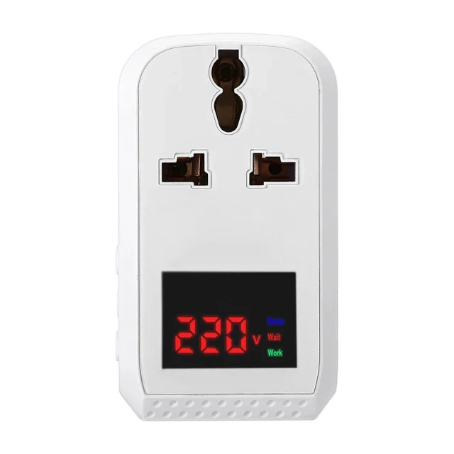 British Plug Professional Smart Digital Display 165V ~ 255V Power 3 Phase Voltage Protector Refrigerator Parts