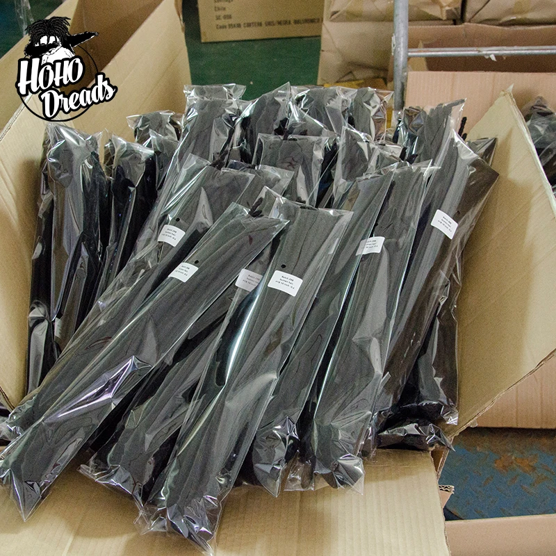 HohoDreads Natural Hair Products Fir Dread Locks Produits 100 Human Dread Locks Grey