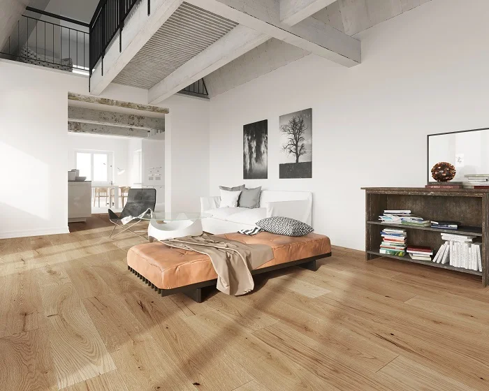 
envirofloor oak laminated engineered solid wood flooring Click locking 