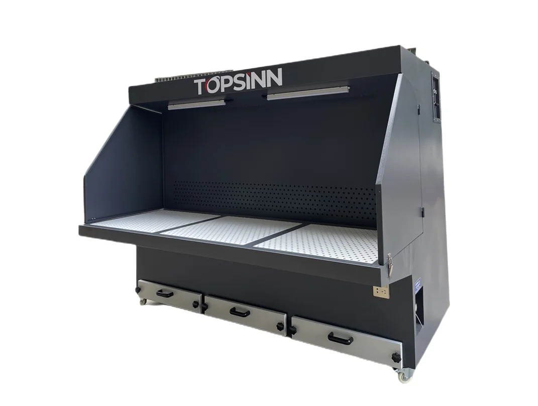 2023 Hot Sale  Professional Factory Dust Downdraft Table Sliding Dust Collection Sanding Polishing Table