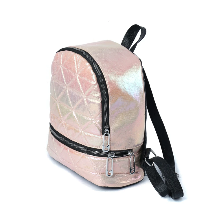 2019 Popular women Leather backpack Detachable shoulder Waterproof Smooth ladies elegant fancy backpack