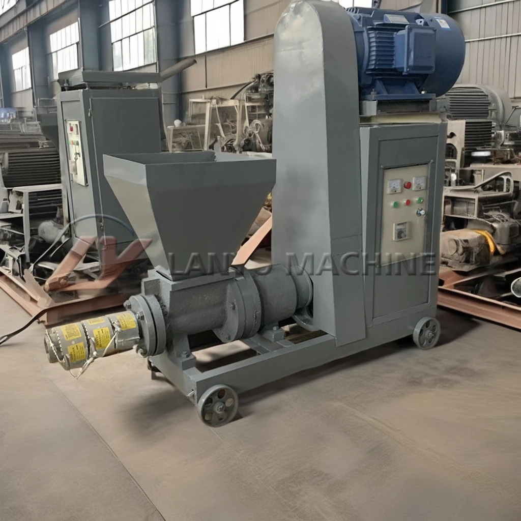 SAWDUST New Briquette Machine for Fuel Coal-Based with Engine and Motor Core Components for Manufacturing Plants and Farms