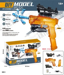 YIWU AULLAN Kids Toy gel Water Ball Gel Gun Automatic Electric Gel M416 AK47 UZI Gun Splatter Ball Gun