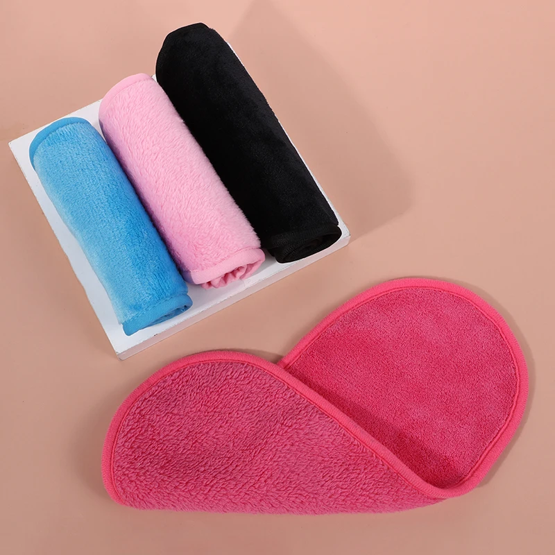 
Reusable Soft Cleaning Pad Microfiber Makeup Remover Towel for Amazon Supplier 