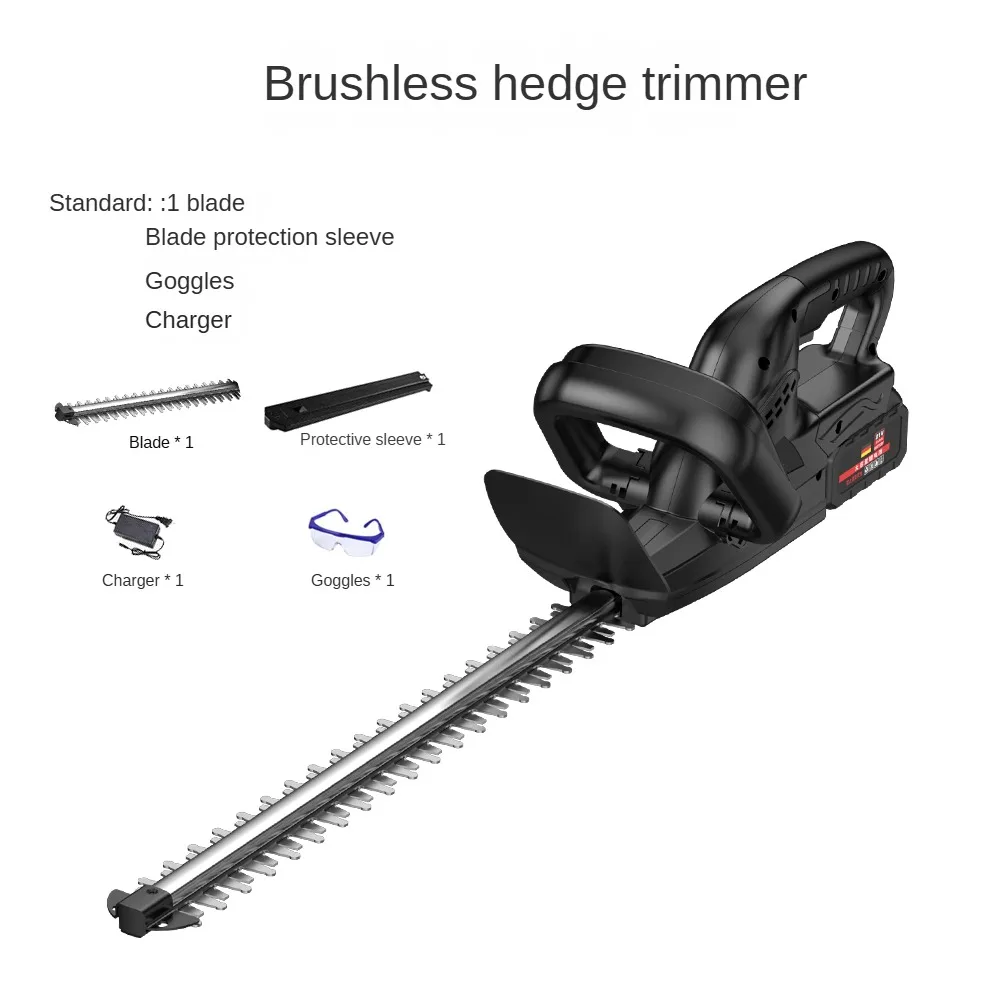 Wholesale High Quality Battery Cordless Hedge Trimmer Home Garden Hedge Trimming Tools Electric Portable Hedge Trimmer