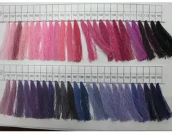 In Stock Wholesale Hilo Solid Color Dyed Spun 100% Polyester Yarn With Different Colors 40/2 Polyester Sewing Thread
