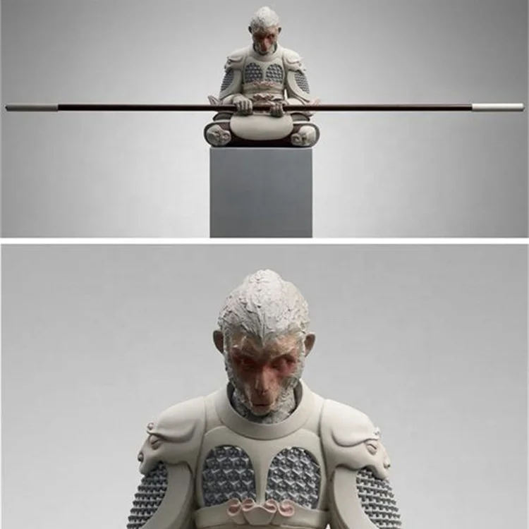 Пользовательские 1/6 обезьяны король солнце Wukong Abs 3D быстрый прототип высокой точности OEM сервис экшн-фигурки