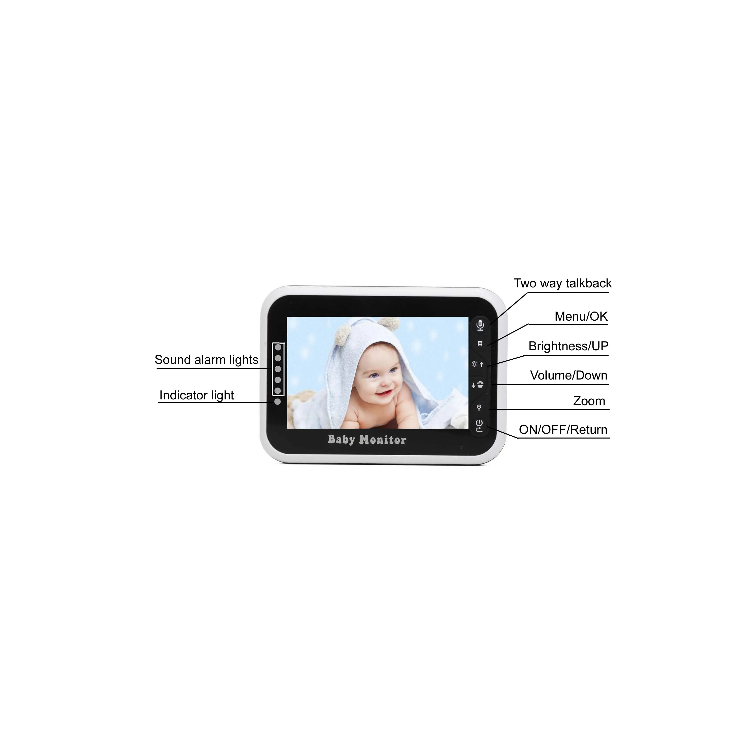  Беспроводная видеоняня IP-камера 1080P с Wi-Fi для умного