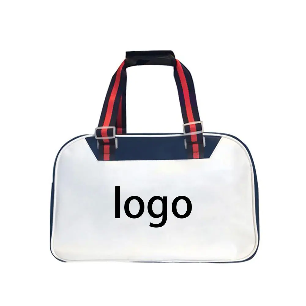 Customized color gym handbag High quality business luggage leather fitness bag Sports bag Outdoor travel bag