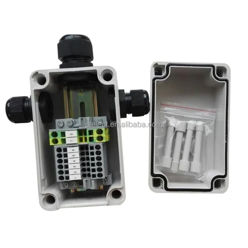Manufacture Multiple Sizes  IP66 Waterproof Plastic Box ABS PC Electrical Switch Box Junction Box