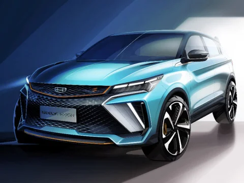 coolray geely 2024 used electric car for sale in china online car buying