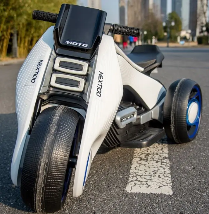 Детский Электрический мотоцикл Детский Электрический трехколесный мотоцикл для детей 2-9 лет