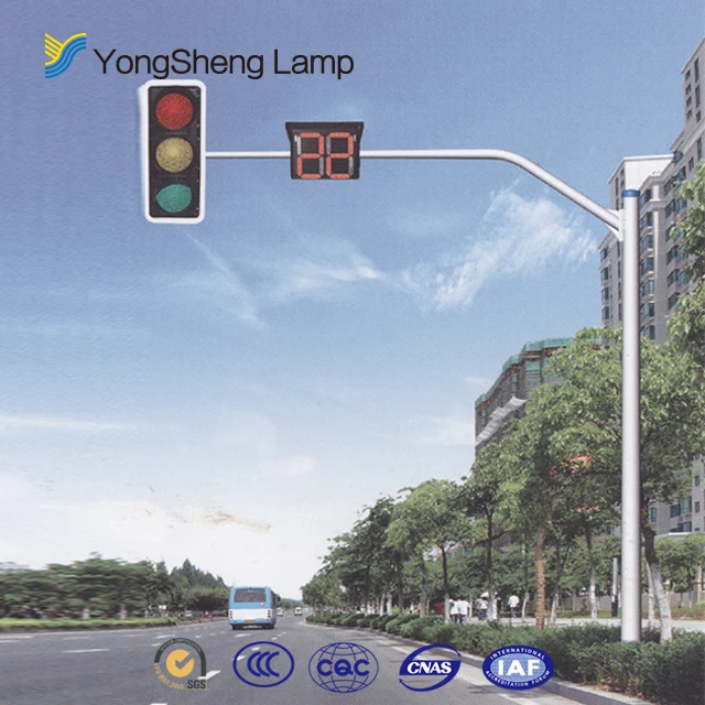 YONGSHENG 5G умный светильник с дистанционным мониторингом дорожного мониторинга CCTV стальной полюс 1985 года