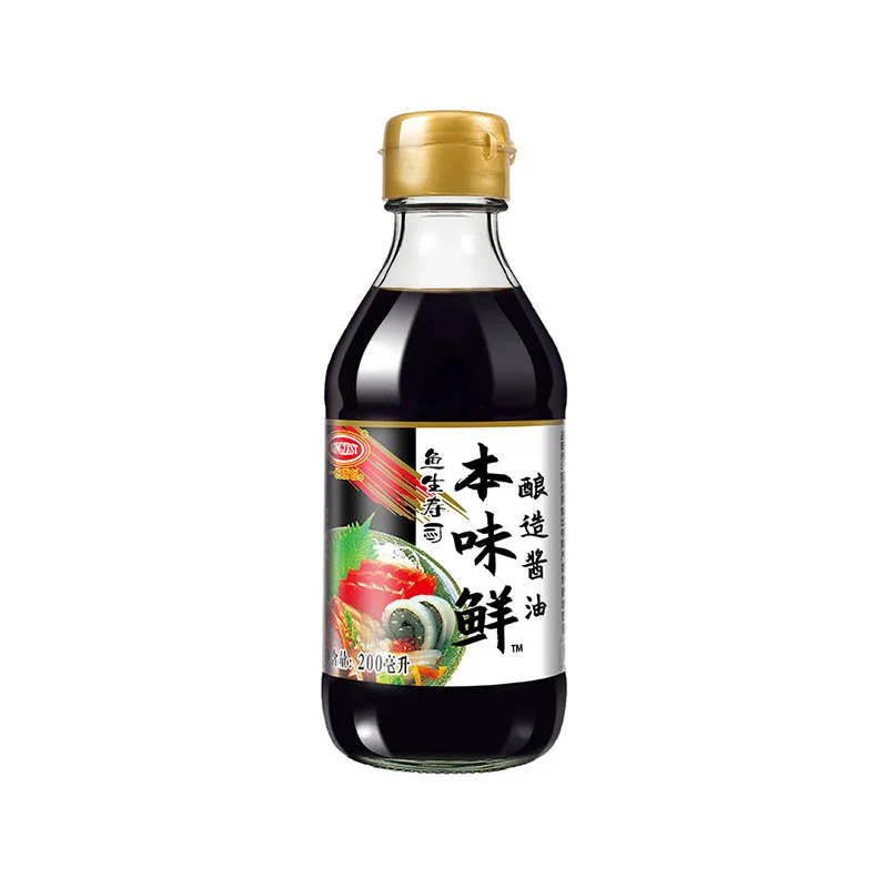 Low Sodium Soy Sauce Open Bottle Soy Sauce 50Ml Organic Soy Sauce
