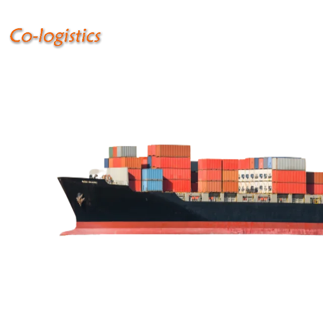 Large Cargo Loading Full Containers 40 Hc Container Ship From Shenzhen China to Hamburg Germany Port to Port Sailing