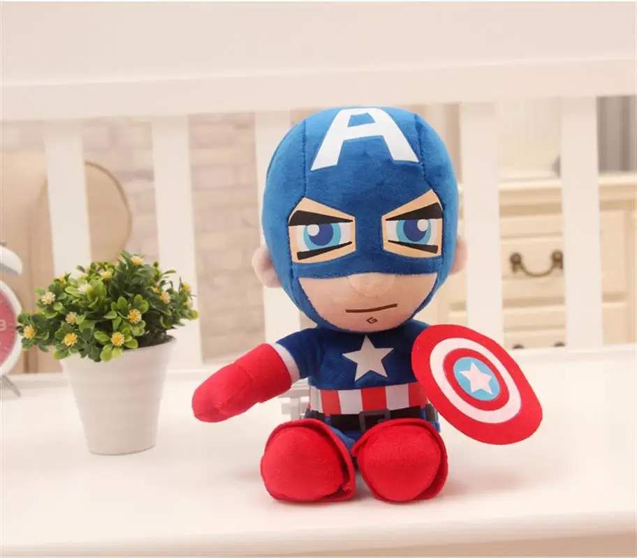Hot Sale Super Iron Bat Spider Man Plush Dolls Cartoon Character Figure Toys for Kids