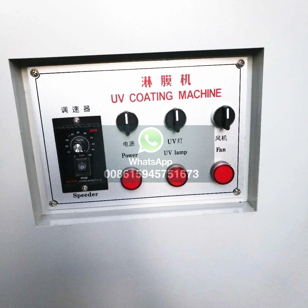 High Productivity 650mm Photo Paper Roller Liquid Coated Price Varnishing UV Coating Machine