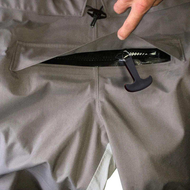 Mens Outdoor Sport Kayak Dry Suits Breathable Back Zip Sailing Waterproof Suit with Reflective Stripe OEM Service